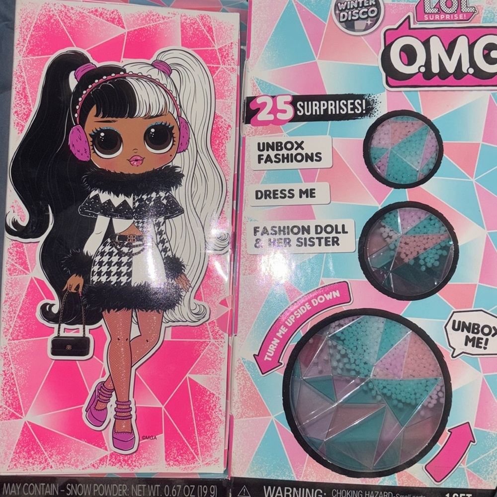 Winter Disco Lol Surprise O.M.G Doll that was introduced 2019-now discontinued-